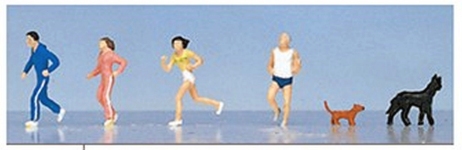 Kato 24-216 - N - Jogger und Hunde